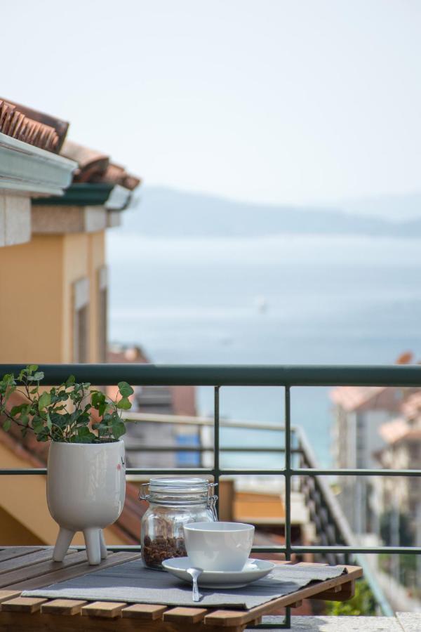 Апартаменти Precioso Atico Con Terraza Y Vistas A Silgar. Саншеншо Екстер'єр фото